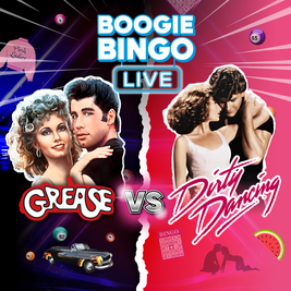 Boogie Bingo Live! Grease vs Dirty dancing - Stockport 16/12/23