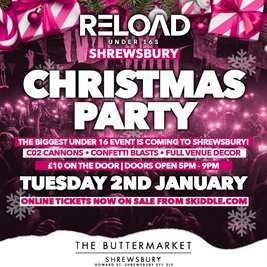 Reload Under 16s Shrewsbury - Christmas Party